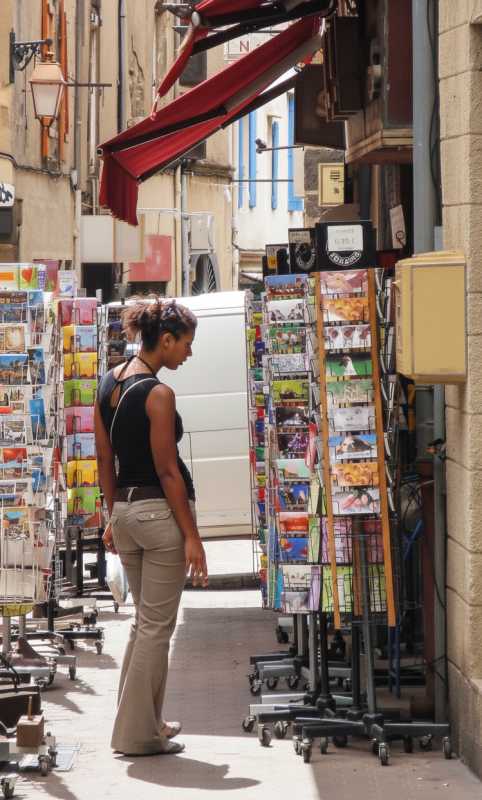 9.1.2026 Quan algú comprava postals. Abans ja eren pocs ara són espècie extinta.  -  J. Bibià