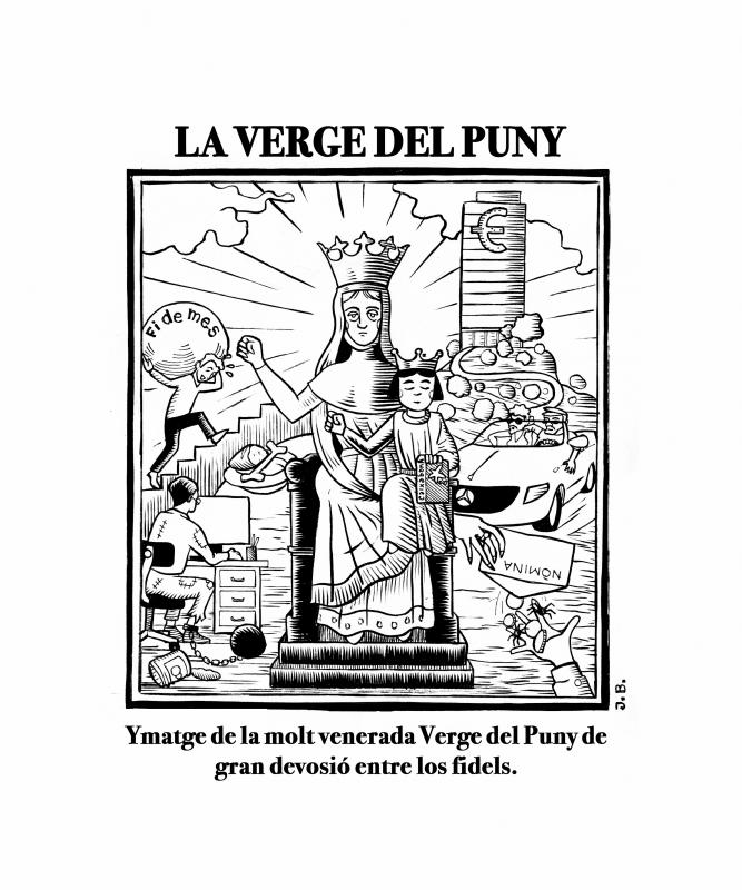 24.1.2026 La Verge del Puny. La seva advocació és ampliament difossa i ben vigent a casa nostra.  -  J. Bibià