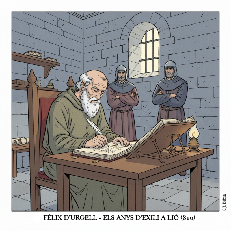 1.2.2026 Sant Feliu d'Urgell a Lió empresonat.  -  J. Bibià