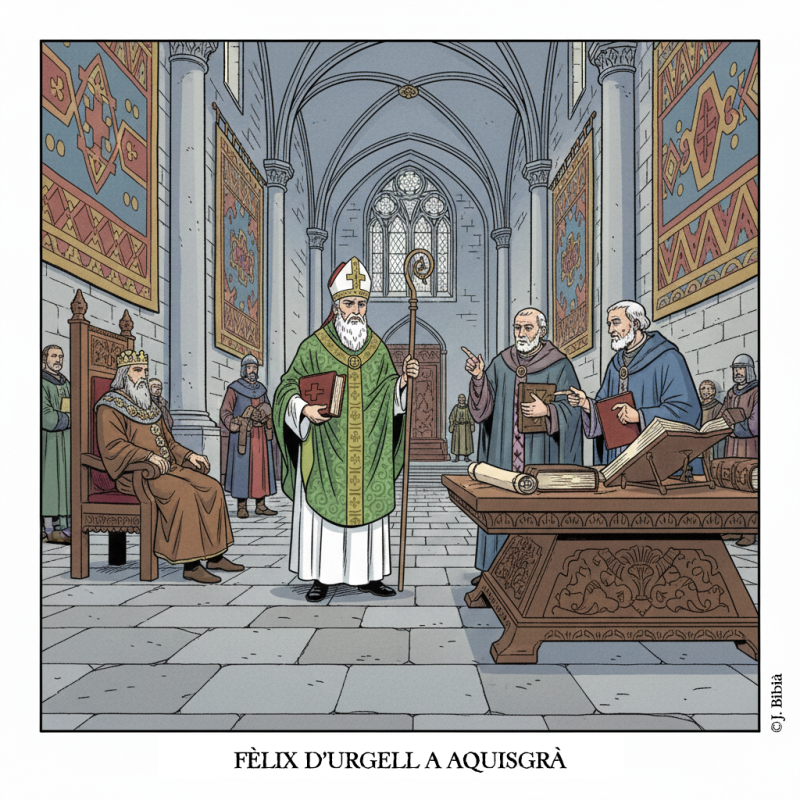 1.2.2026 Sant Feliu d'Urgell  passant comptes a Aquisgrà.  -  J. Bibià