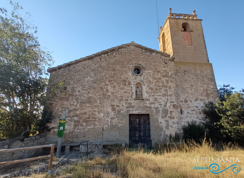 1.2.2026 Sant Serni de Llanera. Façana d'accés.  -  J. Bibià