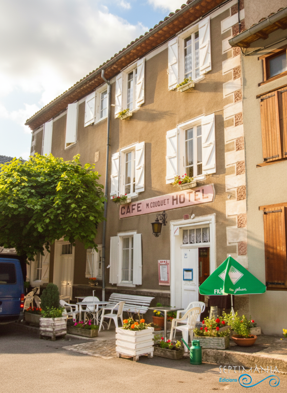 Hotel Couquet. 10.2.2026 Hotel Couquet. Montsegur. - J. Bibià