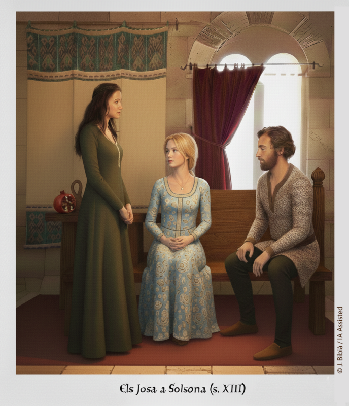 26.2.2026 Els Josa de Solsona.  Carrer Llobera de Solsona. -  J. Bibià