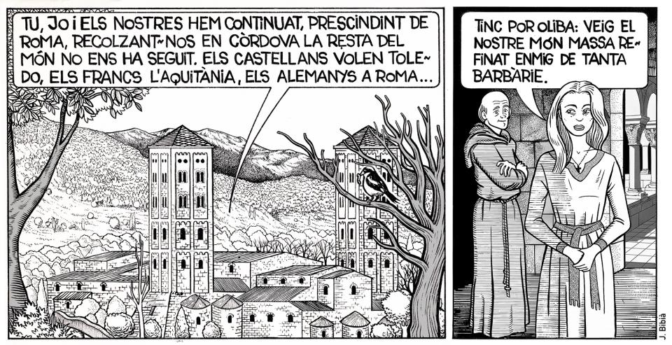 Cercamón. Ermessenda i Oliba. 26.2.2026 Cercamón. Ermessenda i Oliba. - J- Bibià