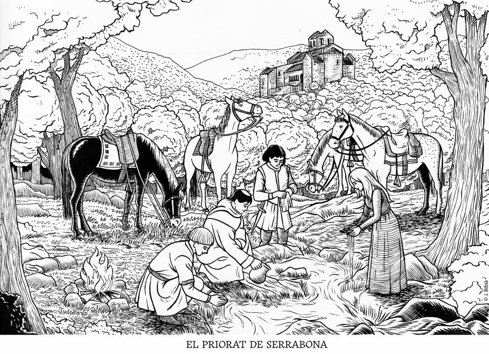 Cercamón. 12.3.2026 Cercamón. Priorat de Serrabona. - J. Bibià