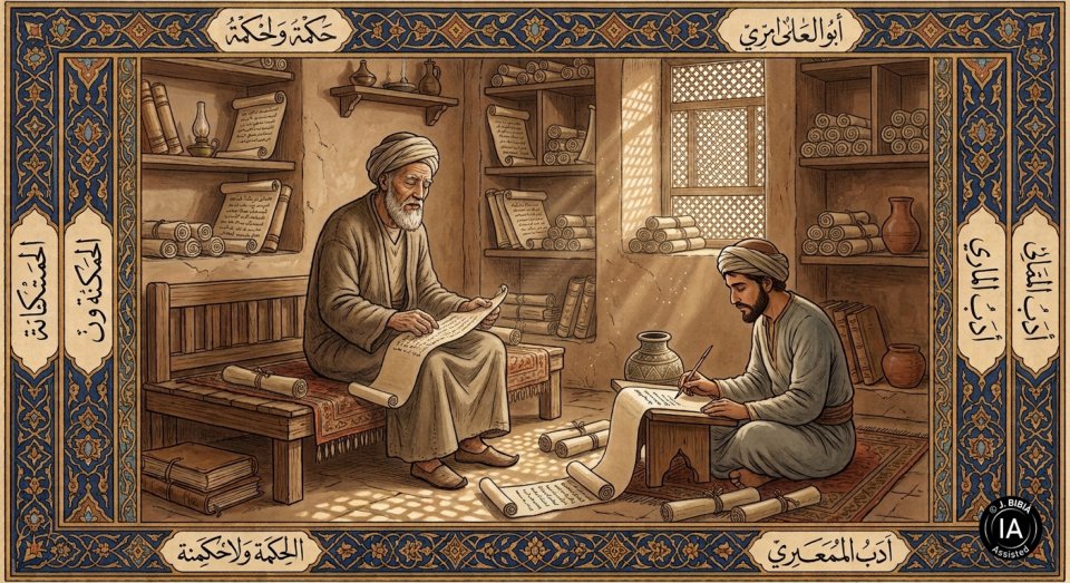 AL-MAARRÍ: EL FILÒSOF VEGÀ DEL SEGLE XI AL-MAARRÍ: EL FILÒSOF VEGÀ DEL SEGLE XI
