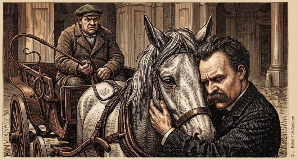 • Nietzsche. EL PETÓ DE TORÍ I L’ESFONDRAMENT DE LA CONSCIÈNCIA