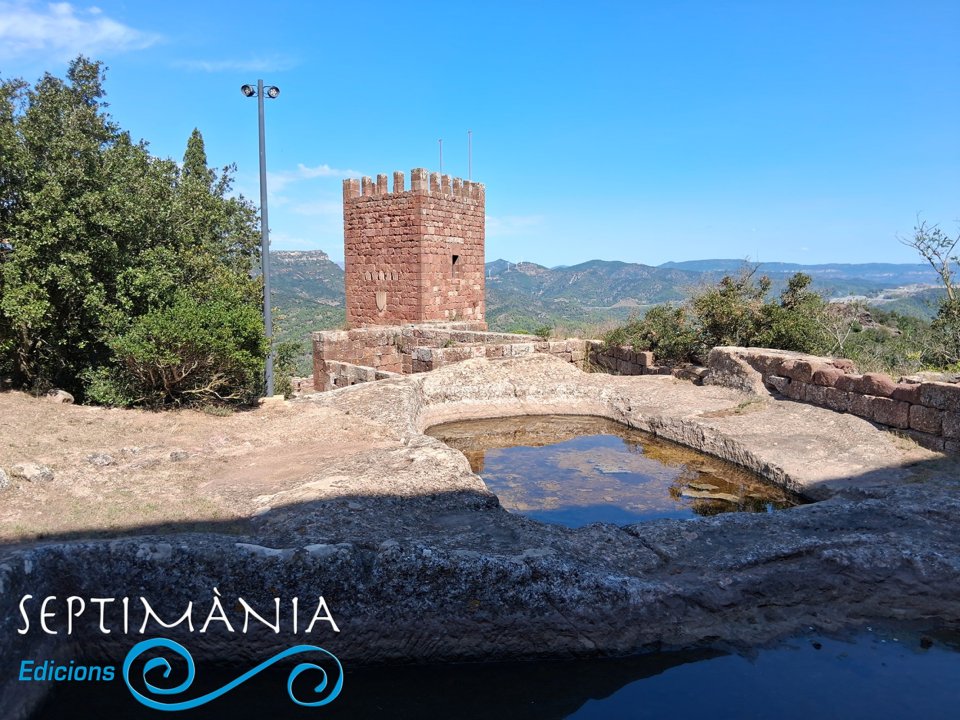 25.9.2026 A primer terme les cisternes. L'aigua sempre de gran importància en tota fortificació.  Escornalbou -  jordi bibia