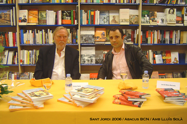 18.08.2010 Presentació del llibre 'Els nostres càtars'  Abacus. Barcelona. -  Sant Jordi 2006