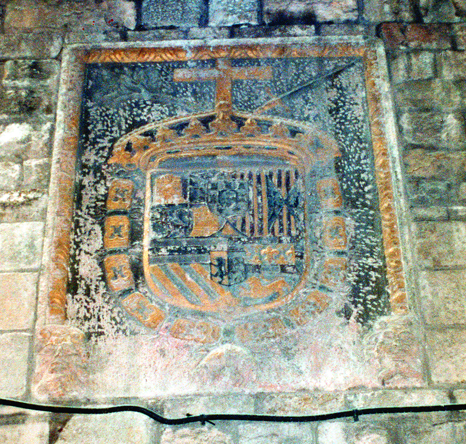 10.04.2005 Escut de la Inquisició localitzat al carrer Ciutat de Barcelona            Barcelona -  Jordi Bibià