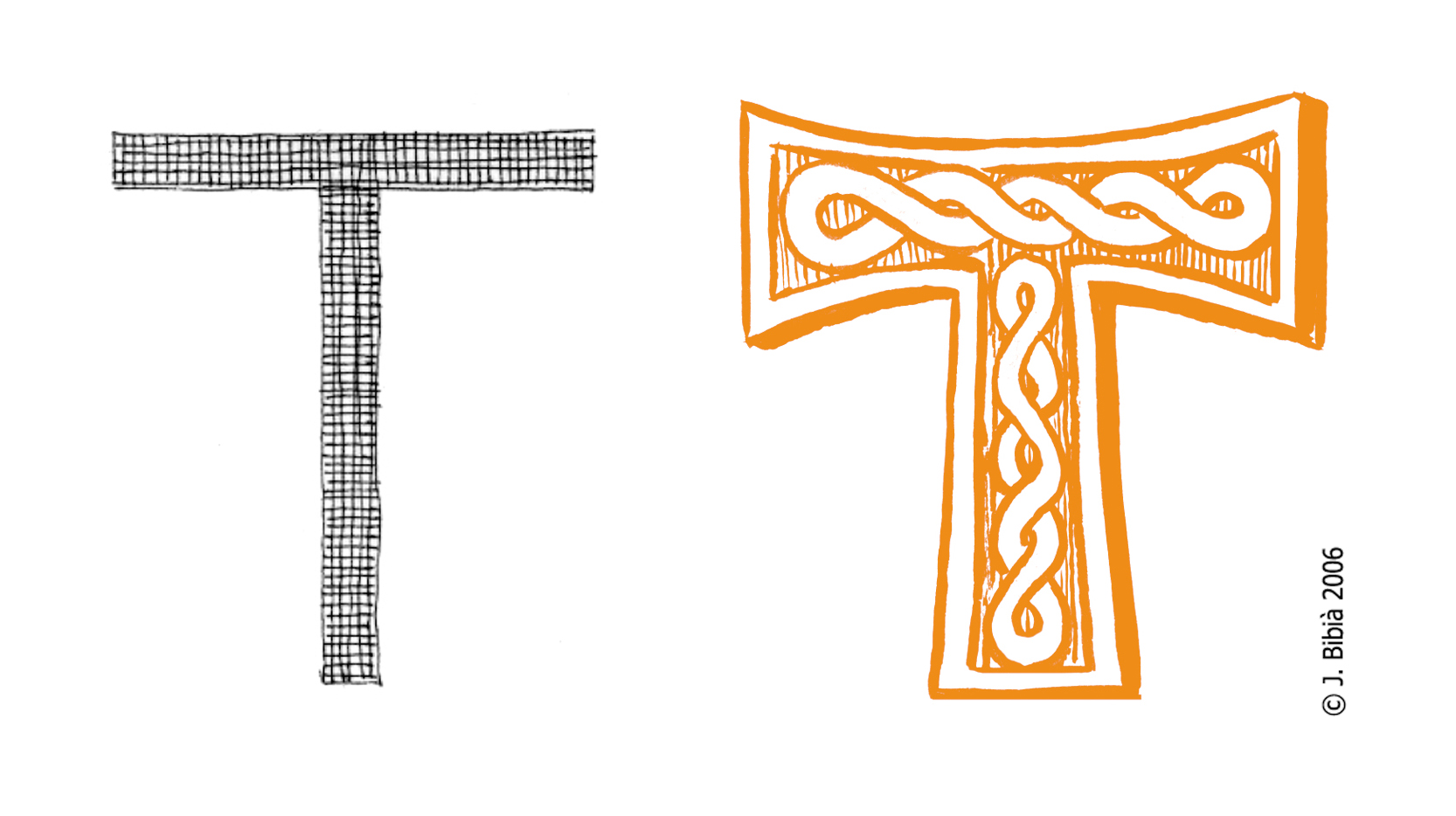 27.08.2010 La creu <strong>Tau</strong>, més coneguda com la creu de Sant Antoni.                                    -  Jordi Bibià