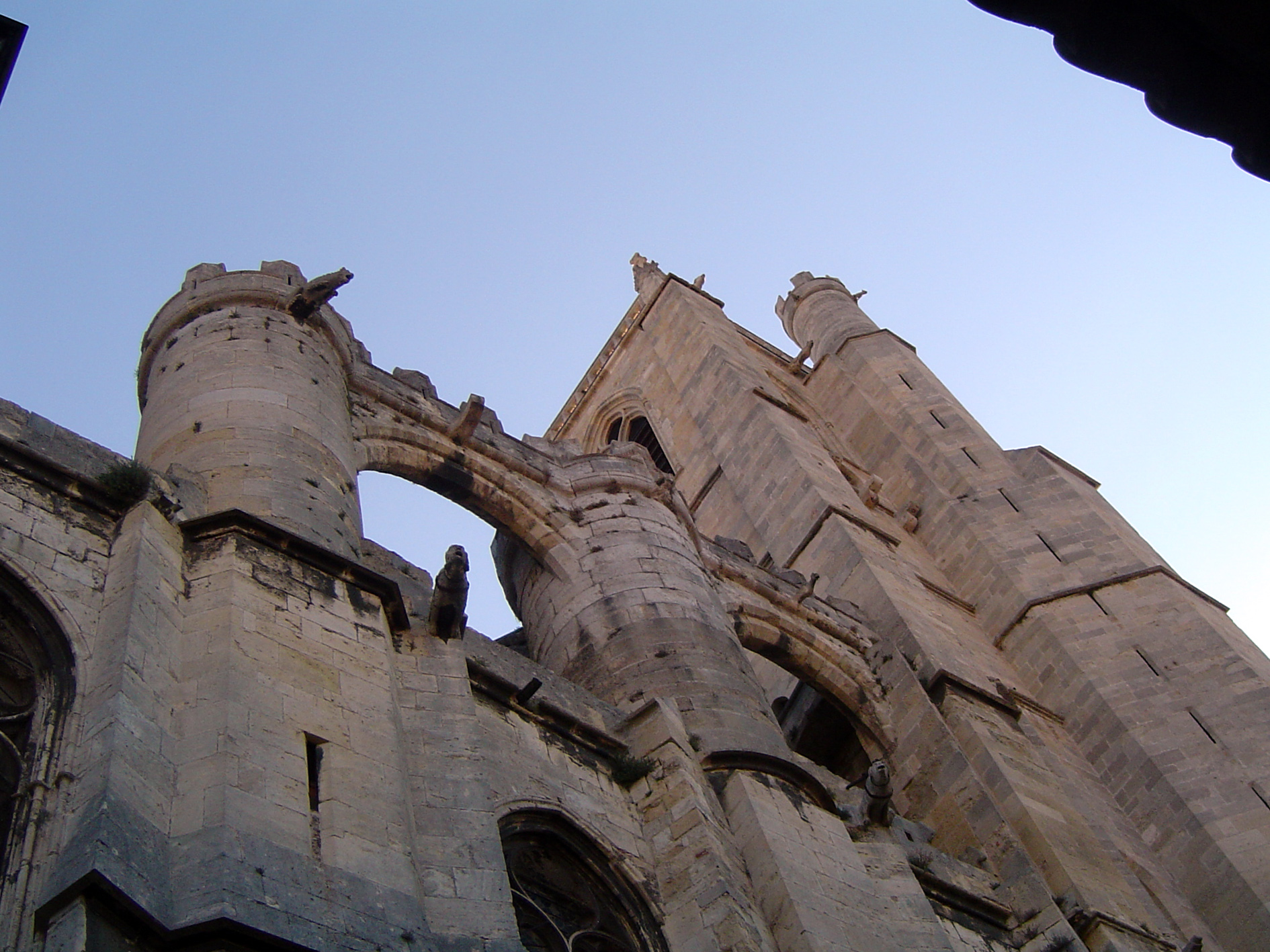 28.08.2009 Un aspecte de la majestuosa catedral de Sant Just i Pastor.  Narbona -  Jordi Bibià
