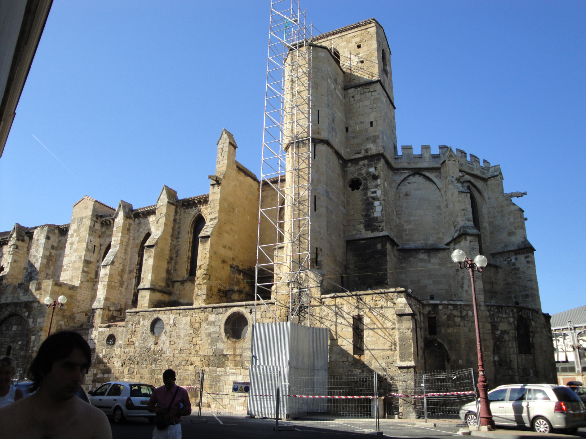 28.08.2009 <strong>Museu lapidari </strong>a l'església de Nostra Senyora de Morguià. S. XII.            Narbona -  Jordi Bibià