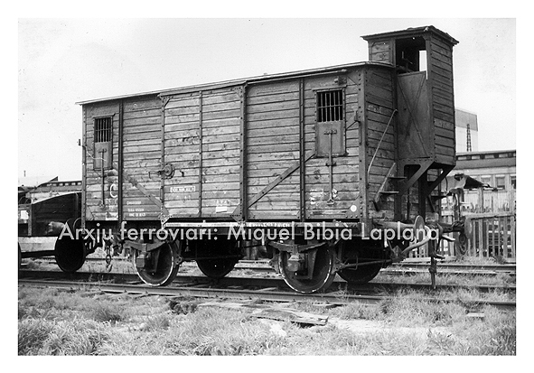 06.05.1958 Vagó de càrrega dels 'Andaluces'. Sèrie 0101  -  Miquel Bibià Laplana