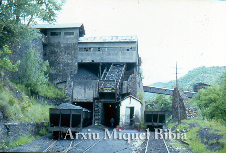 06.05.1958 Tren miner  Villablino -  Miquel Bibià