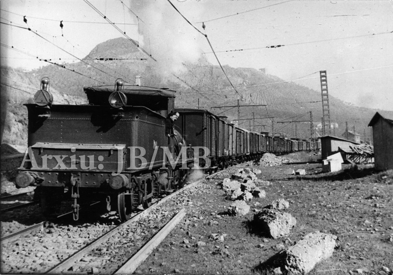 06.05.1958 Maniobres.  Bifurcació de Montcada. -  Miquel Bibià