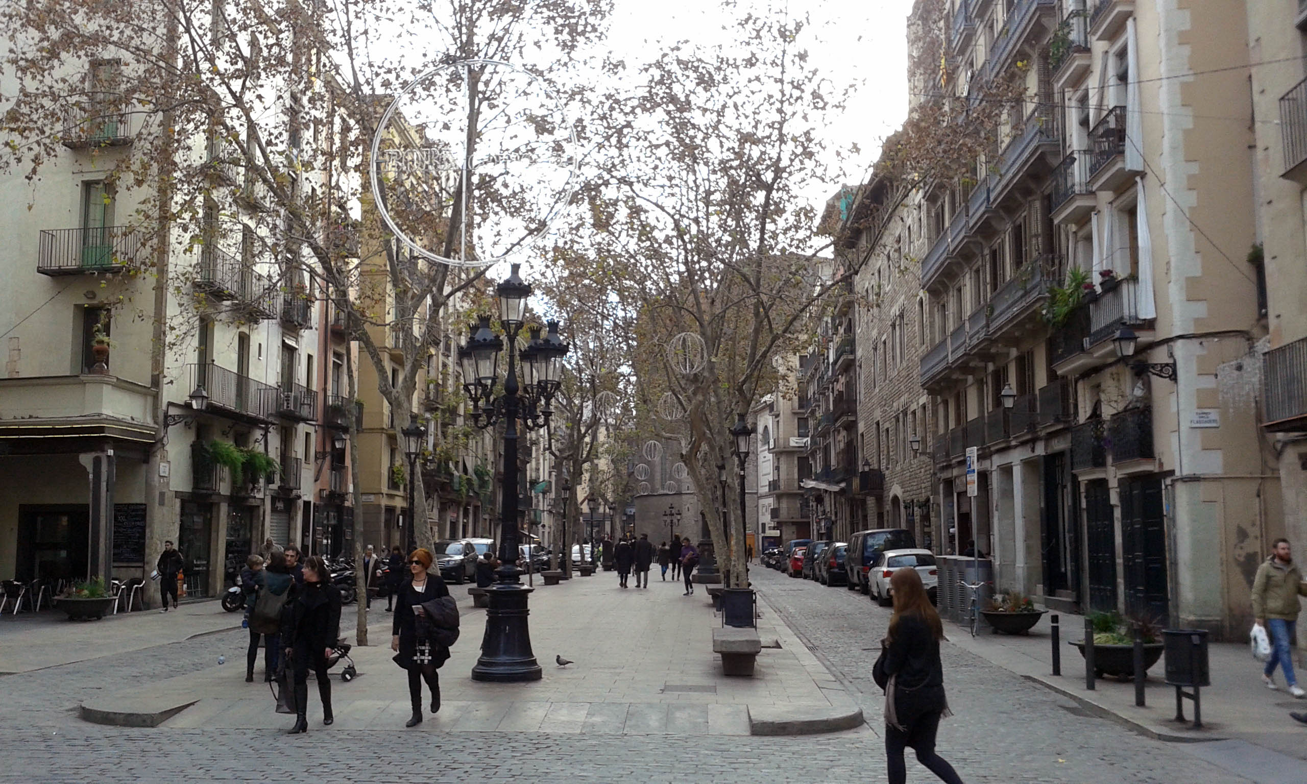 06.05.2017 Passeig del Born. En aquest indret es celebraven els tornejos i les fogueres de la inquisició.  El born -  Jordi Bibià