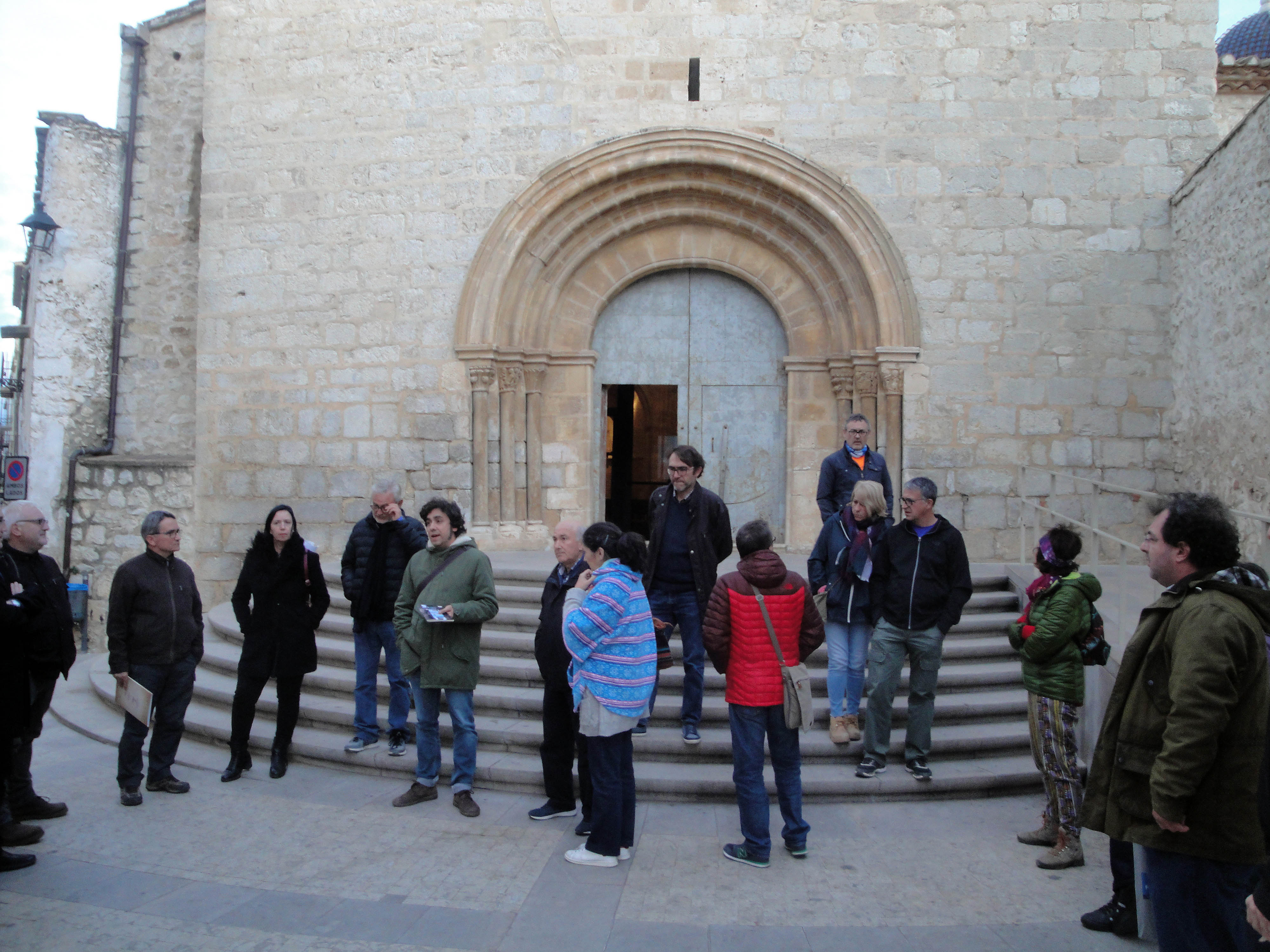 27.11.2017 Visita guiada per l'Ajuntament a l'església.  Sant Mateu. -  Jordi Bibià