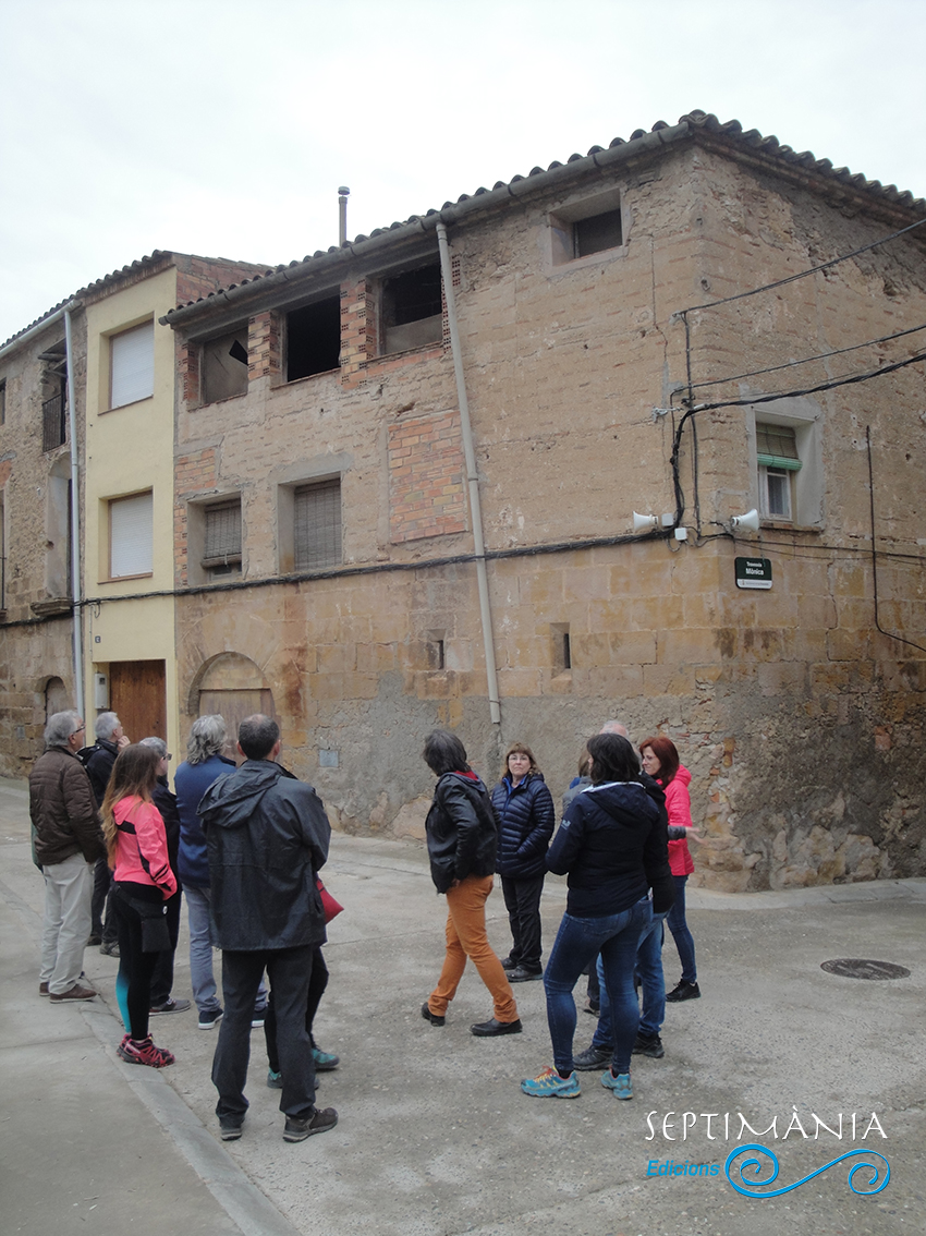 22.04.2019 Part del grup de la visita.  La Granadella. -  Jordi Bibià