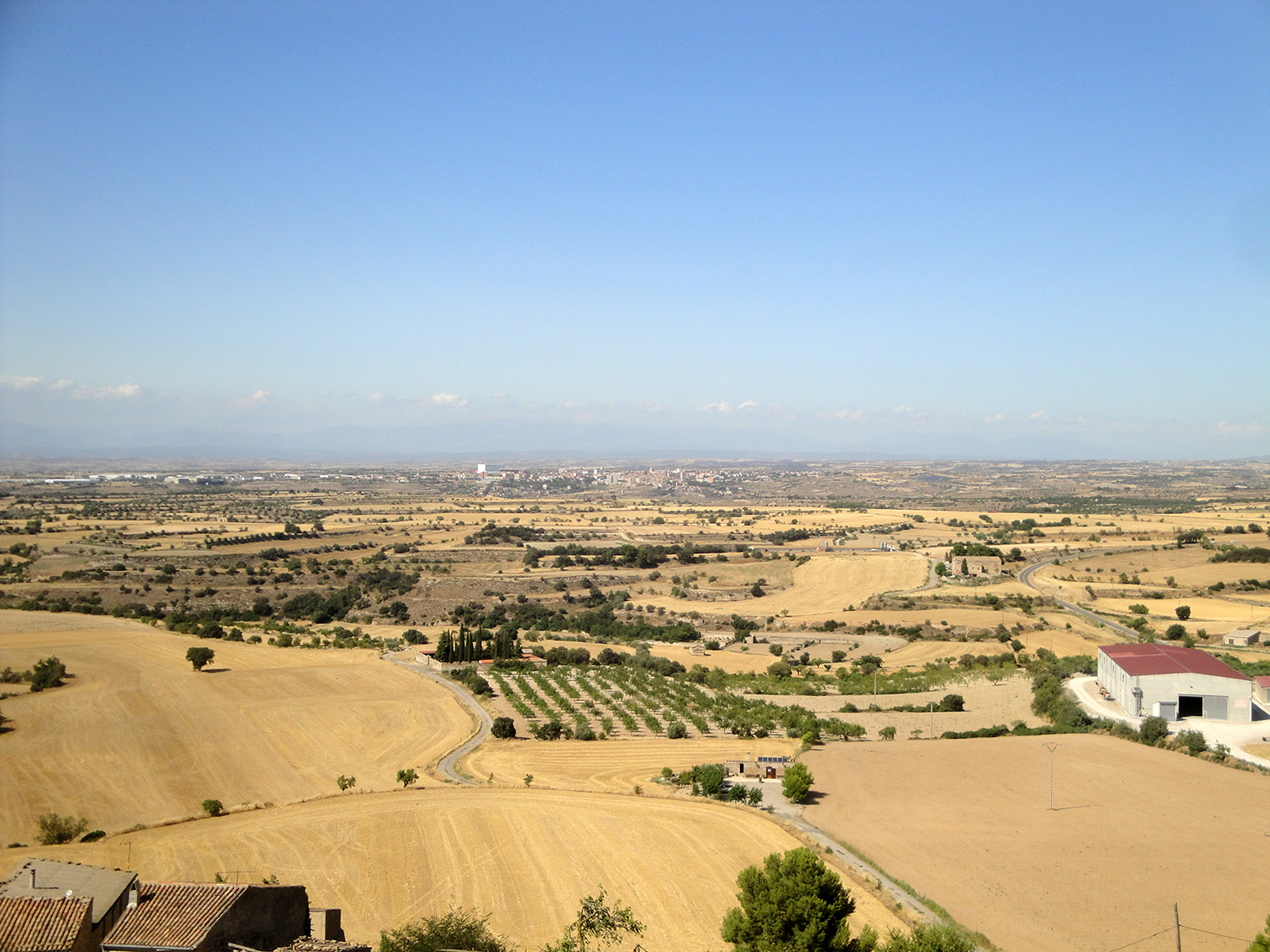 01.08.2019 Cervera a l'horitzó.  -  Jordi Bibià