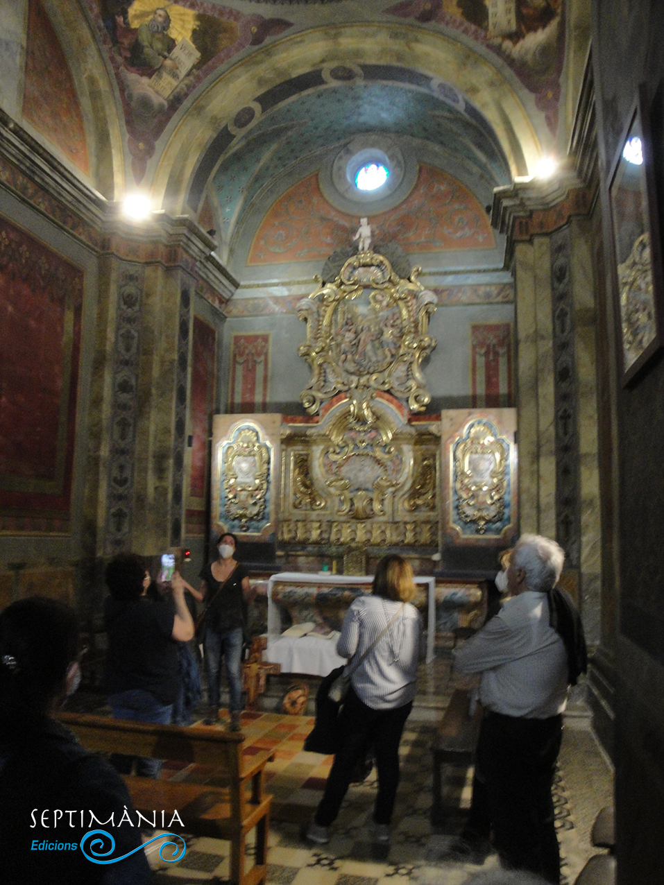 30.05.2021 Visita a la capella.  Església de Sant Esteve. -  J. Bibià