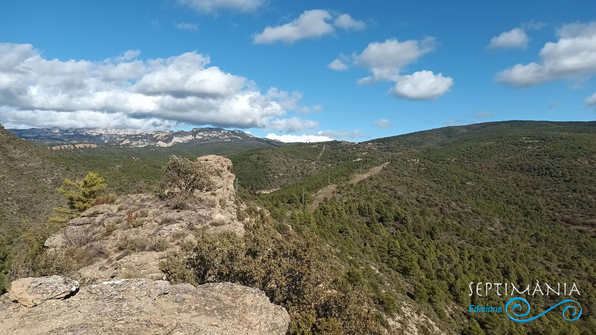 29.03.2024 La carena segueix a la part del darrera del castell.  -  J. Bibià